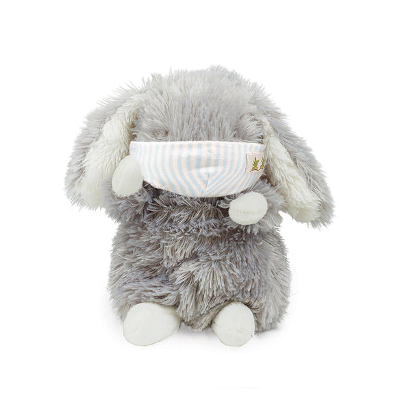 Wee Bloom Bunny with Face Mask-Stuffed Animal-SKU: 101138 - Bunnies By The Bay