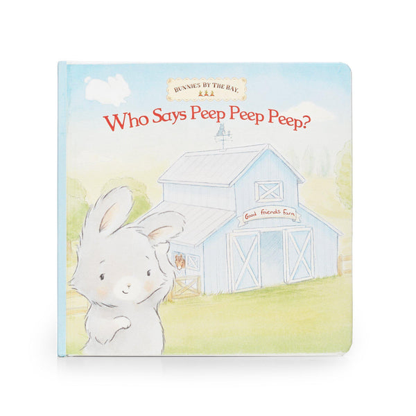 Who Says Peep Peep board book-Book-Bunnies By The Bay