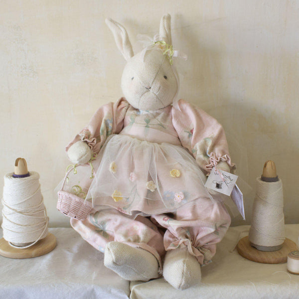 Hutch Studio - Bunny Bushel - One Of A Kind Bunny-HutchStudio Original-Bunnies By The Bay