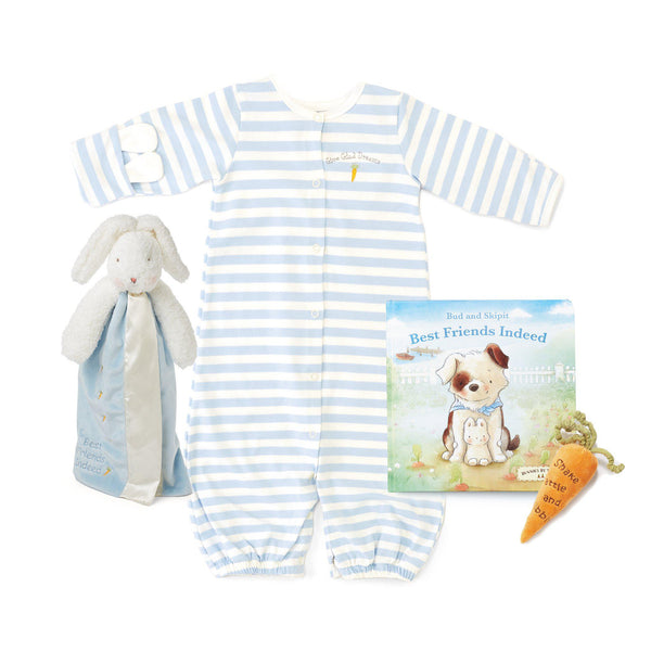 Welcome Baby Boy - Layette Gift Set-Gift Set-SKU: 101098 - Bunnies By The Bay