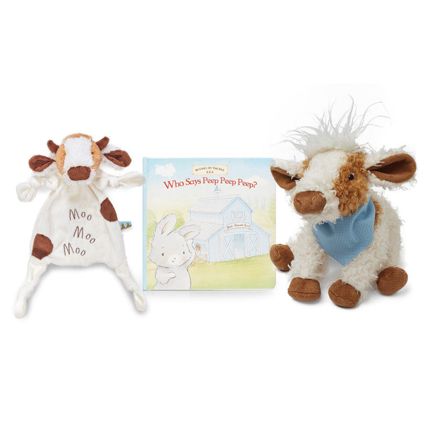 Farm Friends - Who Says Moo? Baby Gift Set-Gift Set-SKU: 101118 - Bunnies By The Bay