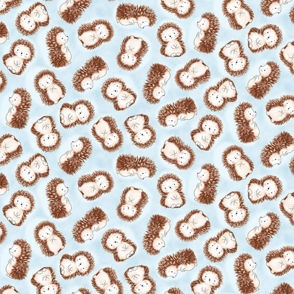 Image of Fabric - Camp Cricket Collection - Tossed Porcupines - 1/4 yard-Fabric-Bunnies By The Bay-bbtbay