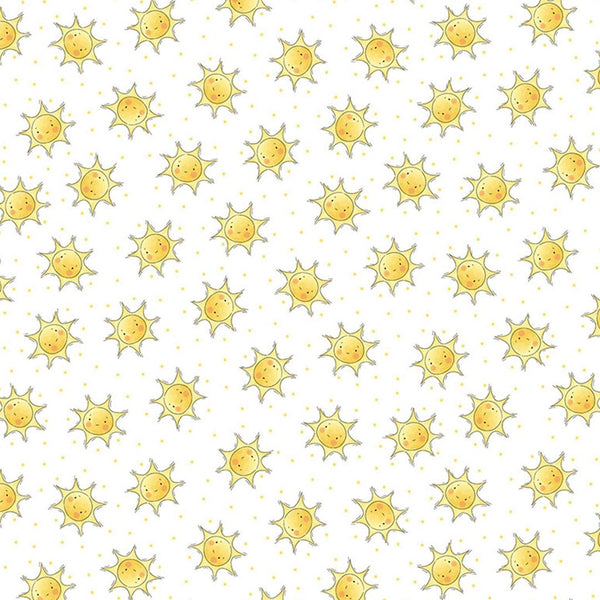 Image of Fabric - Bloom Collection - Sunshine - 1/4 yard-Fabric-Bunnies By The Bay-bbtbay